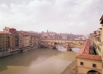 View of the Arno and the Ponte Vecchio